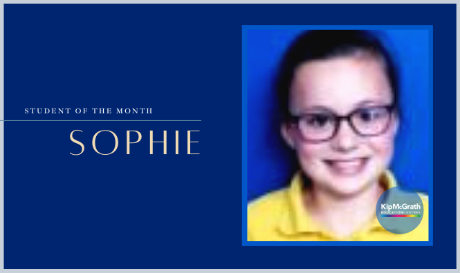 KiipMcGrath Student of the month